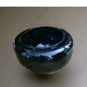 Vintage Villeroy & Boch Large Glass Planter Vase